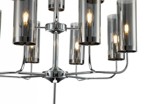 Люстра на штанге Indigo Balletto 13014/12R Chrome в Нижнем Новгороде фото 2