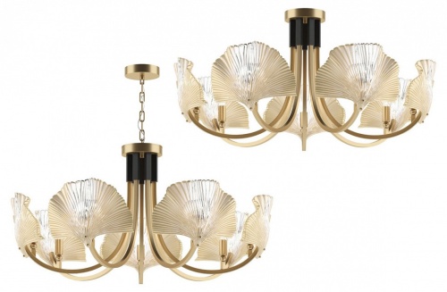 Подвесная люстра Odeon Light Ventaglio 4870/7 в Нижнем Новгороде фото 5