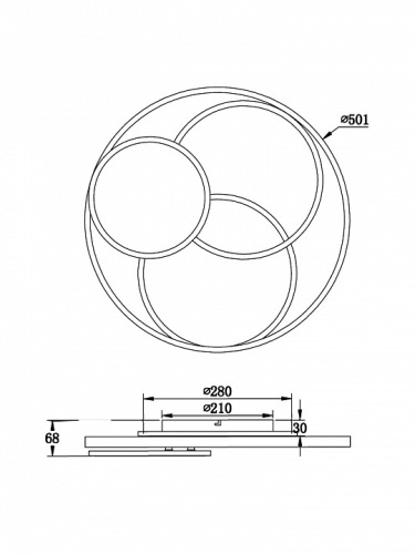 Накладной светильник Freya  FR10015CL-L94WB в Нижнем Новгороде фото 6