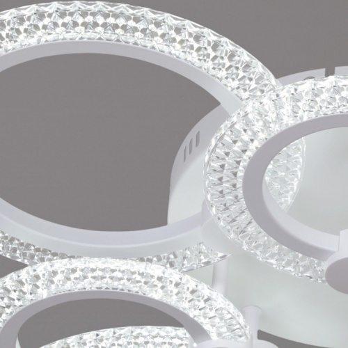 Люстра на штанге  68090-0.3-4+4 WH в Нижнем Новгороде фото 3