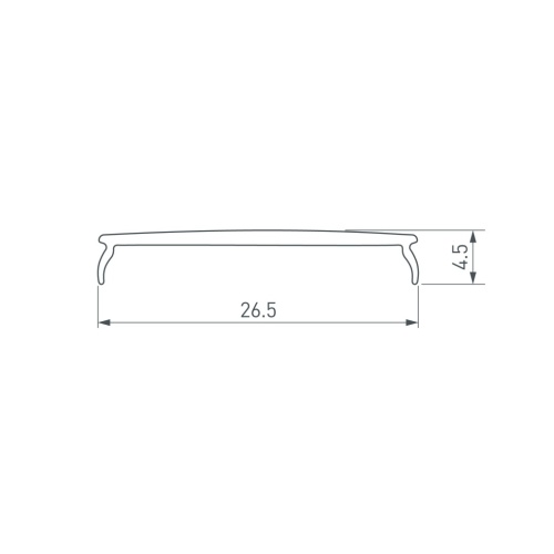 Экран матовый W30-2000 FROST (Arlight, Пластик) в Старице