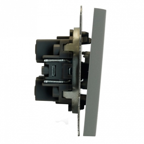 Переключатель двухклавишный без рамки Stekker Эмили 49947 в Нижнем Новгороде фото 7