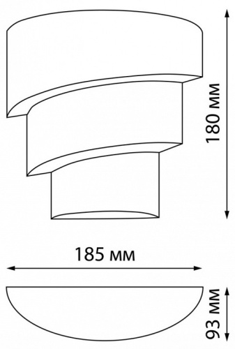 Накладной светильник Novotech Strait 359197 в Нижнем Новгороде фото 2