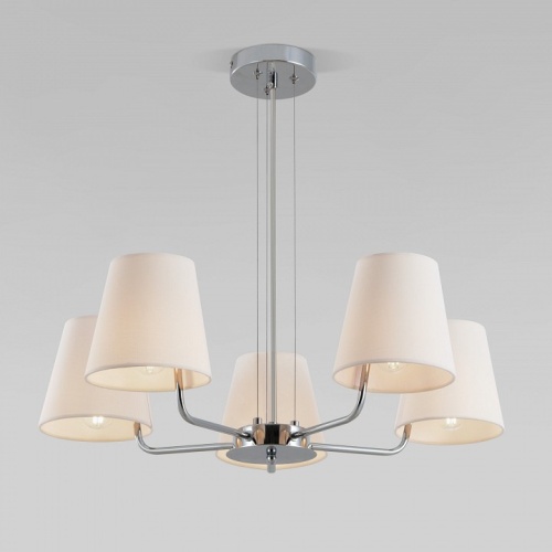 Подвесная люстра Eurosvet Amaretto 60155/5 хром в Нижнем Новгороде