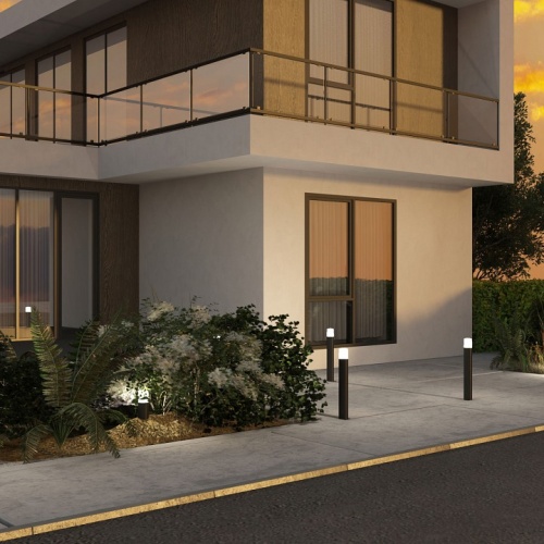 Наземный низкий светильник Denkirs NORD DK9743-BK в Нижнем Новгороде фото 4