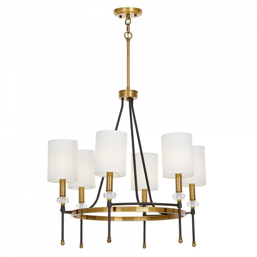 Люстра на штанге LUMINA DECO RODEZIO LDP 1229-6 MD в Нижнем Новгороде фото 6