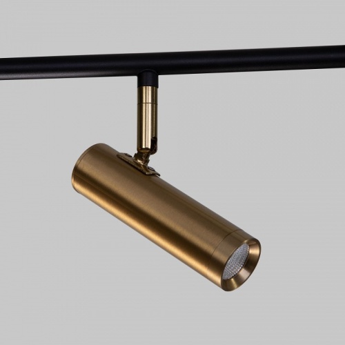 Светильник на штанге Eurosvet Epiphania 20252/6 LED черный/латунь в Нижнем Новгороде фото 2
