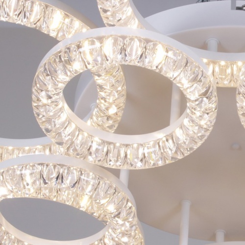 Потолочная люстра 09847-0.3-6+6A WH в Нижнем Новгороде фото 2