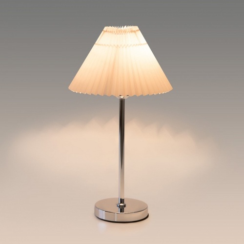 Настольная лампа декоративная Eurosvet Peony 01132/1 хром/серый в Гороховце фото 2