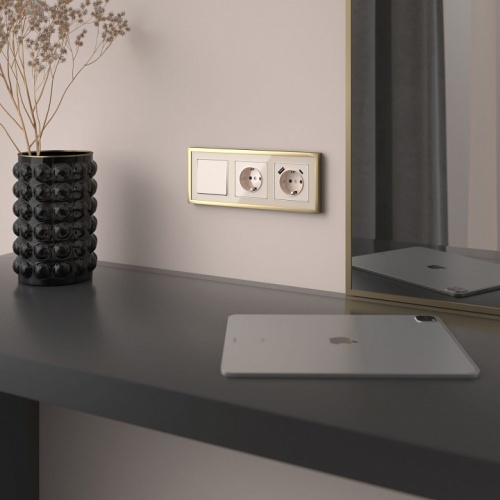 Клавиша для выключателя перекрестного Werkel айвори акрил W1119043 в Нижнем Новгороде фото 2