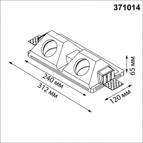 Встраиваемый светильник Novotech CAIL 371014 в Нижнем Новгороде фото 4