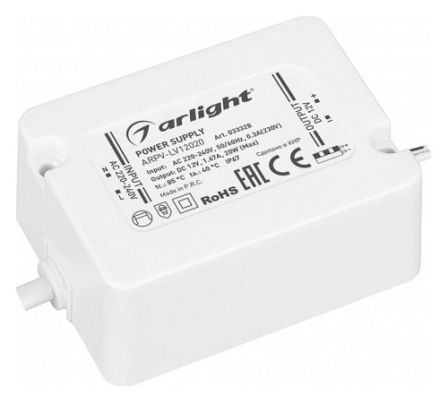 Блок питания с проводом Arlight ARPV-LV 033328 в Нижнем Новгороде