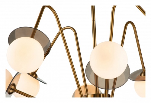 Люстра на штанге Indigo Jazz 11020/8R Brass в Нижнем Новгороде фото 3