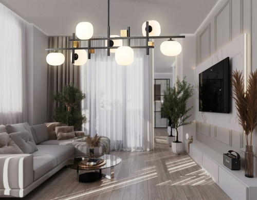 Люстра на штанге Ambrella Light LH LH51017 в Нижнем Новгороде фото 5