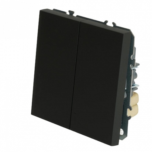 Переключатель двухклавишный без рамки Stekker Эмили 49843 в Нижнем Новгороде фото 5