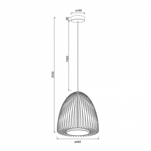 Подвесной светильник Mantra Smart 9016 в Нижнем Новгороде фото 5