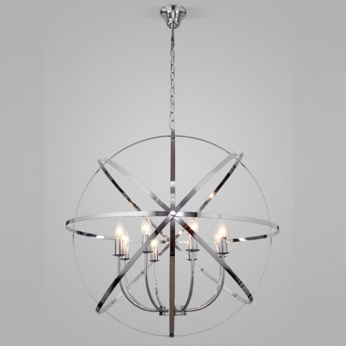 Подвесная люстра Eurosvet Santi 60139/8 хром в Нижнем Новгороде фото 2
