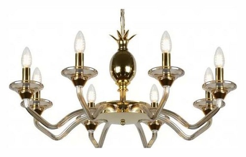 Подвесная люстра iLamp Flo YT2049-8 GD+COG в Нижнем Новгороде