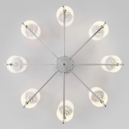Люстра на штанге Eurosvet Brielle 60132/8 хром в Нижнем Новгороде фото 5