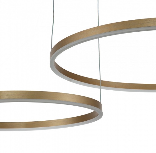 Подвесной светильник Indigo Galass 14001/2P Gold в Нижнем Новгороде фото 4