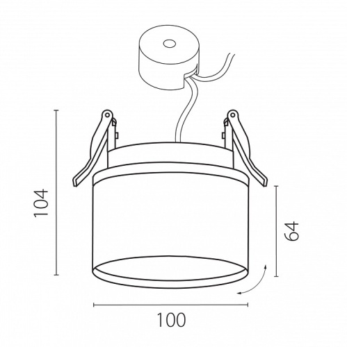 Встраиваемый светильник Lightstar Acuto 215857 в Нижнем Новгороде фото 5