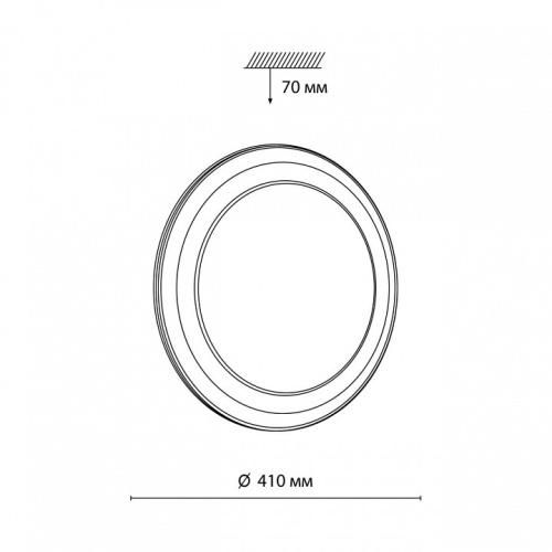 Накладной светильник Sonex Setta 7617/DL в Тюмени фото 2