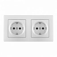 Розетка с заземлением и со шторкой Arte Milano SET06-2 SET06-2-40-1x2 silver в Нижнем Новгороде