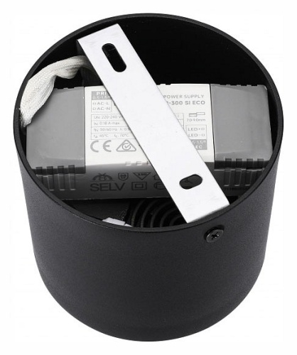 Накладной светильник iLedex Metrica 113-12W-D100-4000K-24DG-BK в Нижнем Новгороде фото 2