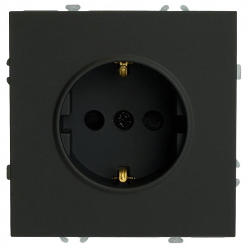 Розетка с заземлением и со шторкой, без рамки Stekker Эмили 50251 в Нижнем Новгороде