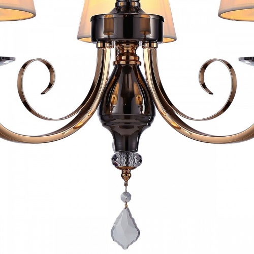 Подвесная люстра ILLUMICO  IL5272-3P-27 BK GD в Нижнем Новгороде фото 2