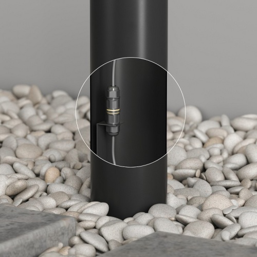 Наземный низкий светильник Denkirs NORD DK9743-BK в Нижнем Новгороде фото 2