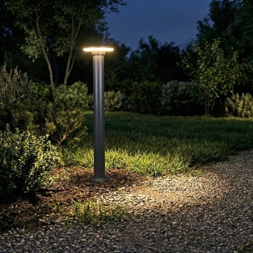 Наземный высокий светильник  09974-0.7-001JH 1,0M LED12W BK RLOS в Нижнем Новгороде фото 2