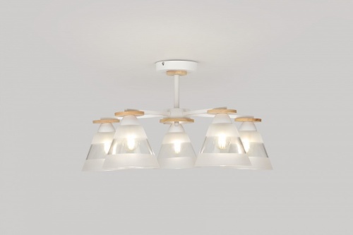 Люстра на штанге Rivoli Theothila Б0068467 в Нижнем Новгороде фото 6