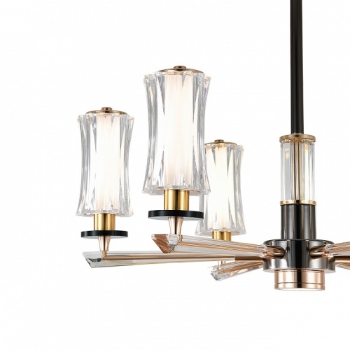 Люстра на штанге Indigo Grandioso 13038/6R Black в Нижнем Новгороде фото 2