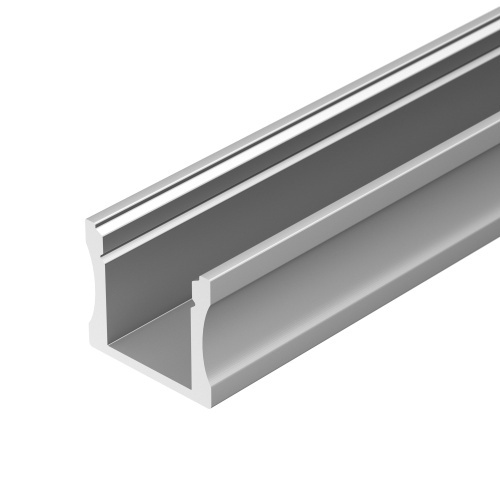 Профиль с экраном ALU-SLIM-H15-2000 ANOD+FROST (Arlight, Алюминий) в Каменке фото 4