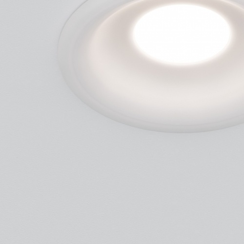 Встраиваемый светильник Maytoni Spark DL097-GU10-W в Белом фото 7