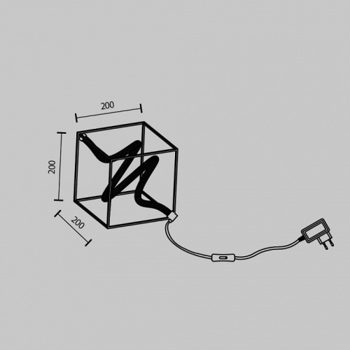 Настольная лампа декоративная Maytoni Membrane MOD345TL-L11BS3K в Нижнем Новгороде фото 4