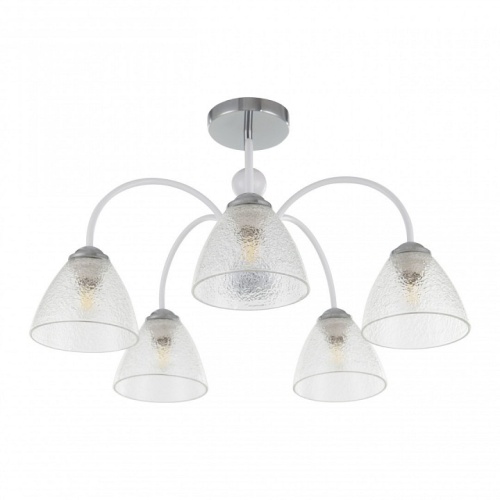 Люстра на штанге Arte Milano Napoli-321410 321410/5 CR+WH в Нижнем Новгороде фото 9