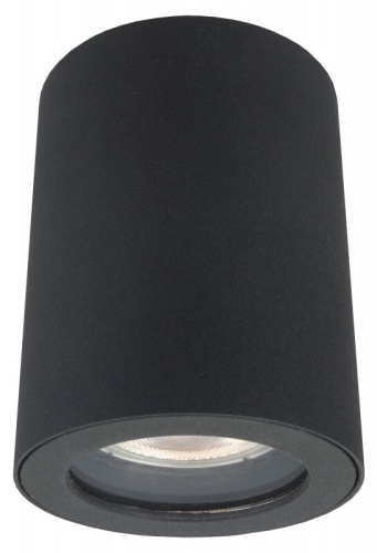 DK3007-BK Накладной светильник влагозащ., IP 44, 15 Вт, GU10, черный, алюминий в Ростове фото 2