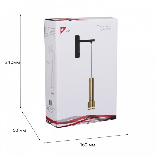 Бра 86211 86211-9.2-001LD GU10 BK+GD в Нижнем Новгороде фото 4