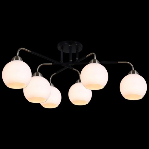 Потолочная люстра ILLUMICO  IL0252-6CSQ-79 BK AB в Нижнем Новгороде фото 4