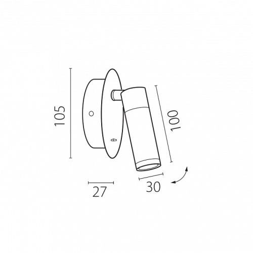 Бра Lightstar Omega 200636 в Нижнем Новгороде фото 3