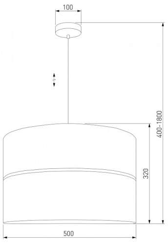 Подвесной светильник TK Lighting Hilton 534 Hilton в Нижнем Новгороде фото 2