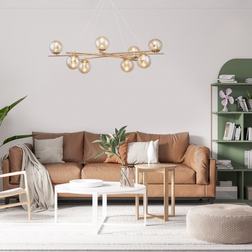 Подвесная люстра Escada Balance 1119/8S Gold в Нижнем Новгороде фото 3