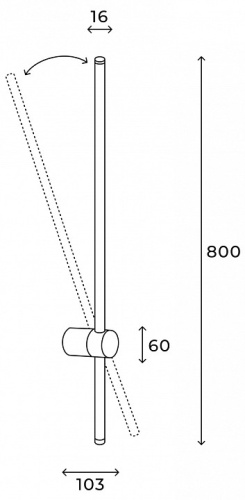 Бра Hesby Lighting Edge HSBL_0225 в Нижнем Новгороде фото 3