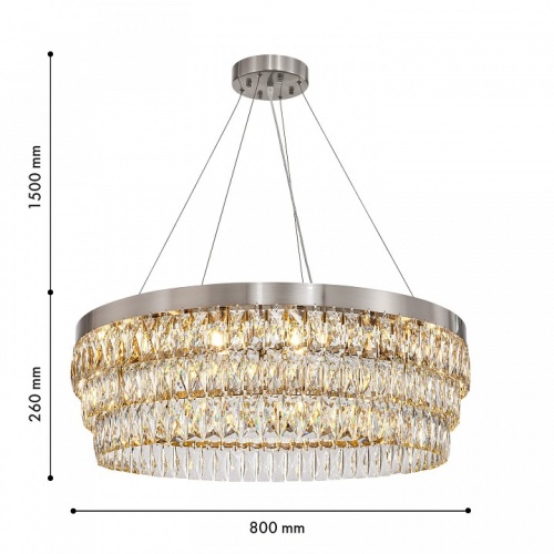 Подвесная люстра Favourite Magnitudo 4715-16P в Нижнем Новгороде фото 6