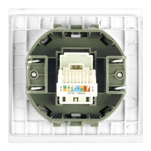 Розетка Ethernet RJ-45 без рамки Stekker Мия 50436 в Нижнем Новгороде фото 5