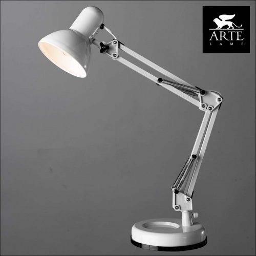 Настольная лампа офисная Arte Lamp Junior A1330LT-1WH в Сургуте фото 3