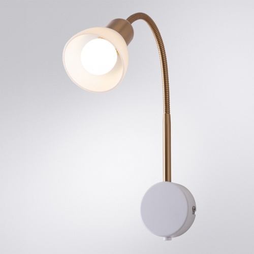 Бра Arte Lamp Falena A3116AP-1WH в Ревде фото 2