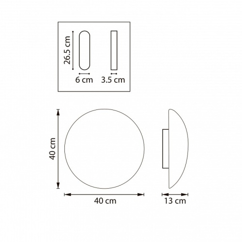 Накладной светильник Lightstar Genova 610646 в Нижнем Новгороде фото 3